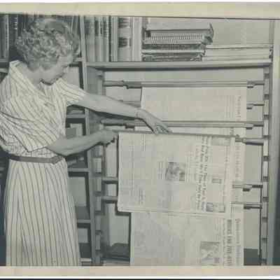 Mildred Mattes Librarian