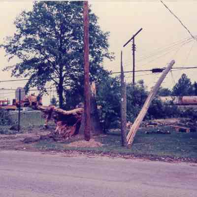Tornado damage