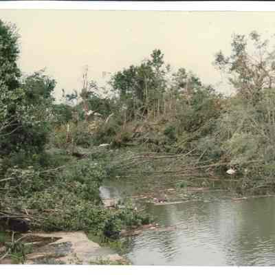 Tornado damage