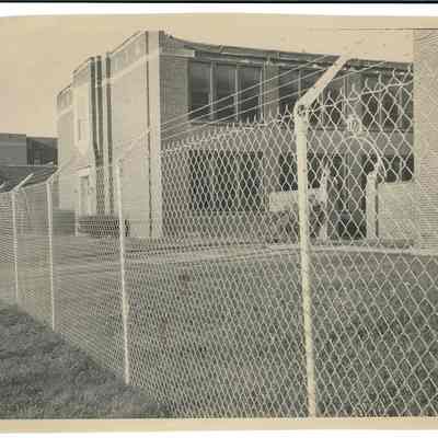Damaged Newton Falls Junior High School Builing