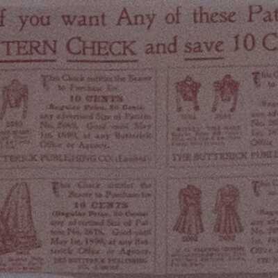 Delineator Advertisement,1899
