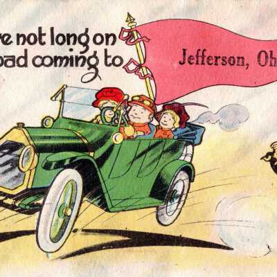 Jefferson, Ohio Postcard