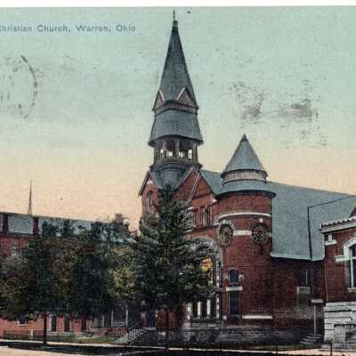 Central Christian Church Postcard, 1911