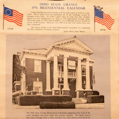 Bicentennial Calendar, 1976