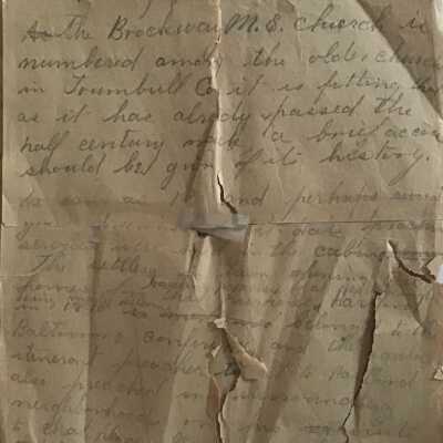 History of Brockway Methodist Church