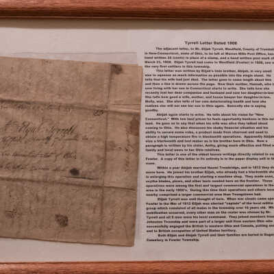 Tyrrell Letter, 1808