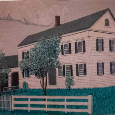 Painting of 1840 Tyrrell House