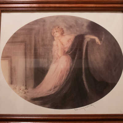 Louis Icart Sappho Print 1929