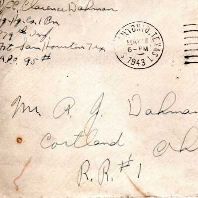Dahman Letter, 1943