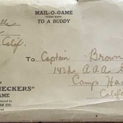 Mail-O-Game Chess Game