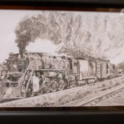 Locomotive Drawing