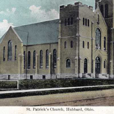 St. Patrick Church Postcard, 1912