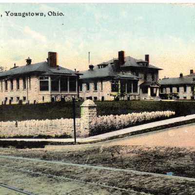 Youngstown City Hospital Postcard, 1911