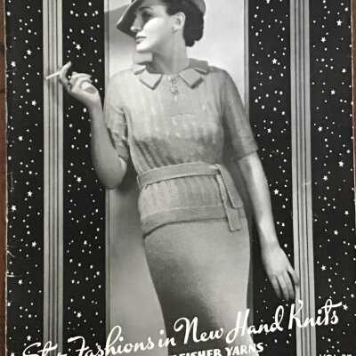 Star Fashions in New Hand Knits Magazine, 1935