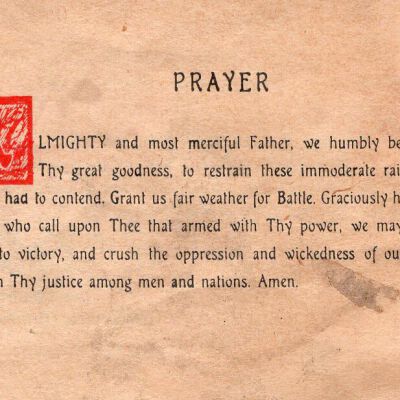 Prayer Card