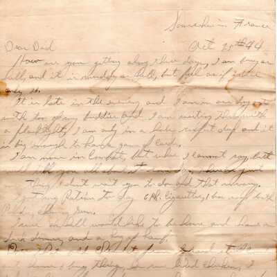 Dahman Letters,1944