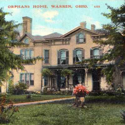 Warren Orphan’s Home Postcard
