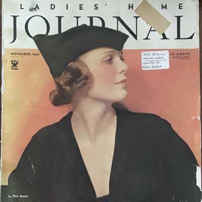 Ladies Home Journal Magazine, 1934