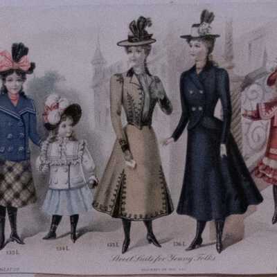 Delineator Page , 1899
