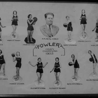 Fowler County Basketball Champions, 1933