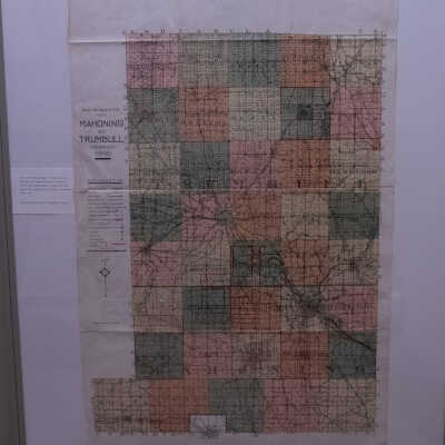 Mahoning and Trumbull County Map