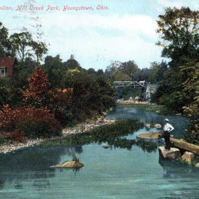 Mill Creek Park Postcard, 1909
