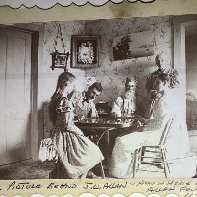 Photograph of J. W. Allen and Family, 1910