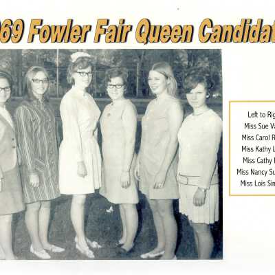 Fowler Fair Queens, 1969