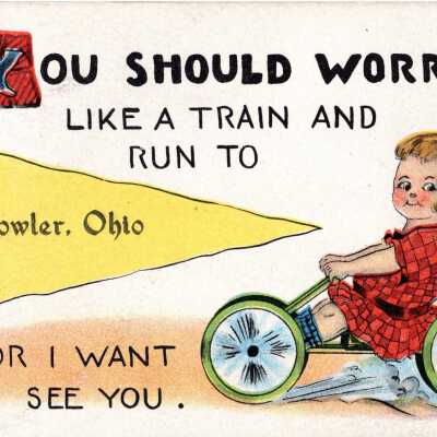 Fowler, Ohio Postcard