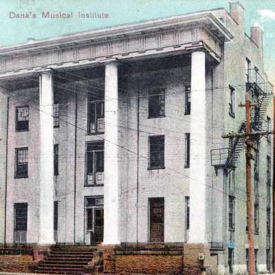 Dana’s Musical Institute Postcard, 1908