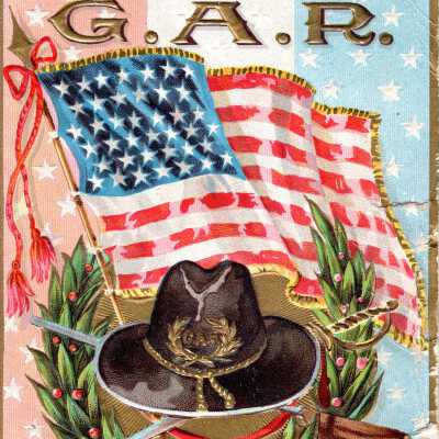 G.A.R. Postcard, 1911