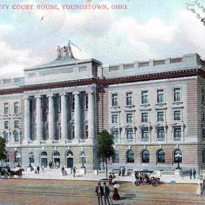 Mahoning County Court House Postcard, 1911