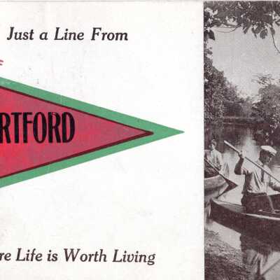Hartford, Ohio Postcard, 1912