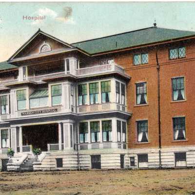 Warren City Hospital Postcard, 1911