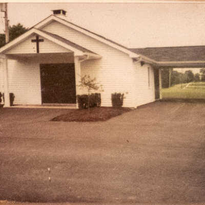 Chapel at Dugan Cemetery, circa 2000