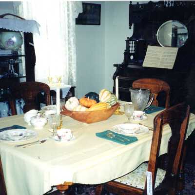 Butts Museum Dining Room