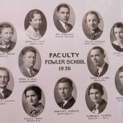 Fowler Faculty of 1936