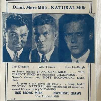 Calendar Advertisement from Mineral Spring Farm, 1941