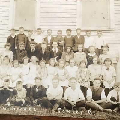 Photograph of 5th & 6th Grade Students of Fowler School