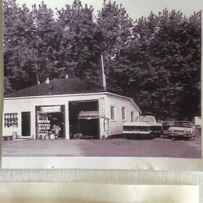 Photograph of Gasoline Station