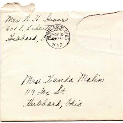 Fortnightly III Letter 1953