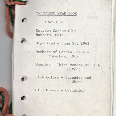 Estates arden Club 1982