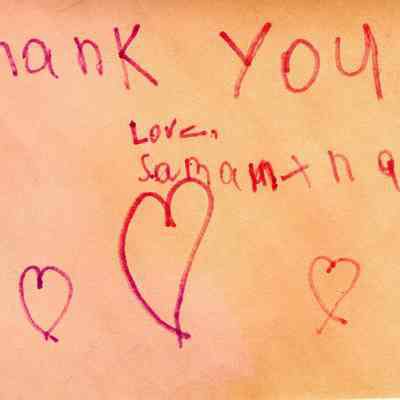 Thank You Card