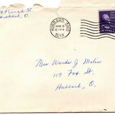 Fortnightly III Letter 1953