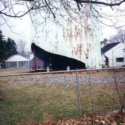Demolition Creed Street Water Tank
