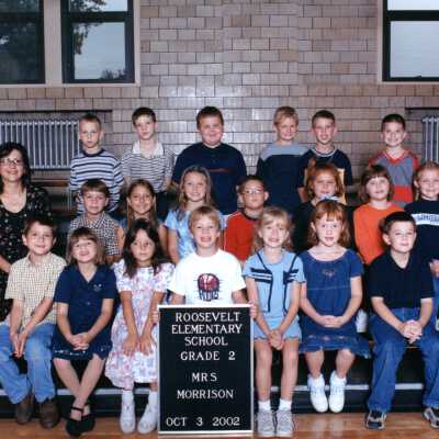 Class Photo 2002 Mr. Morrison