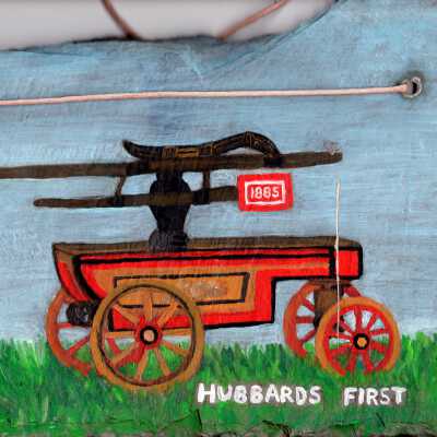 Hubbard Fire Truck Painting