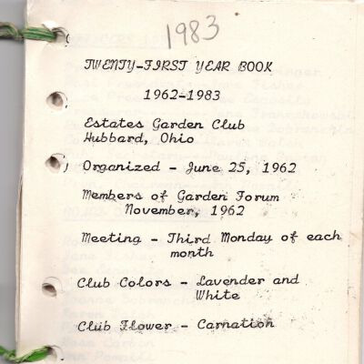 Estates arden Club 1983