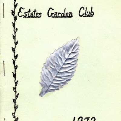 Estates Garden Club 1972