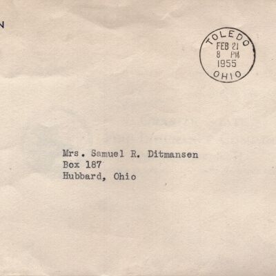 Fortnightly III Letters 1955